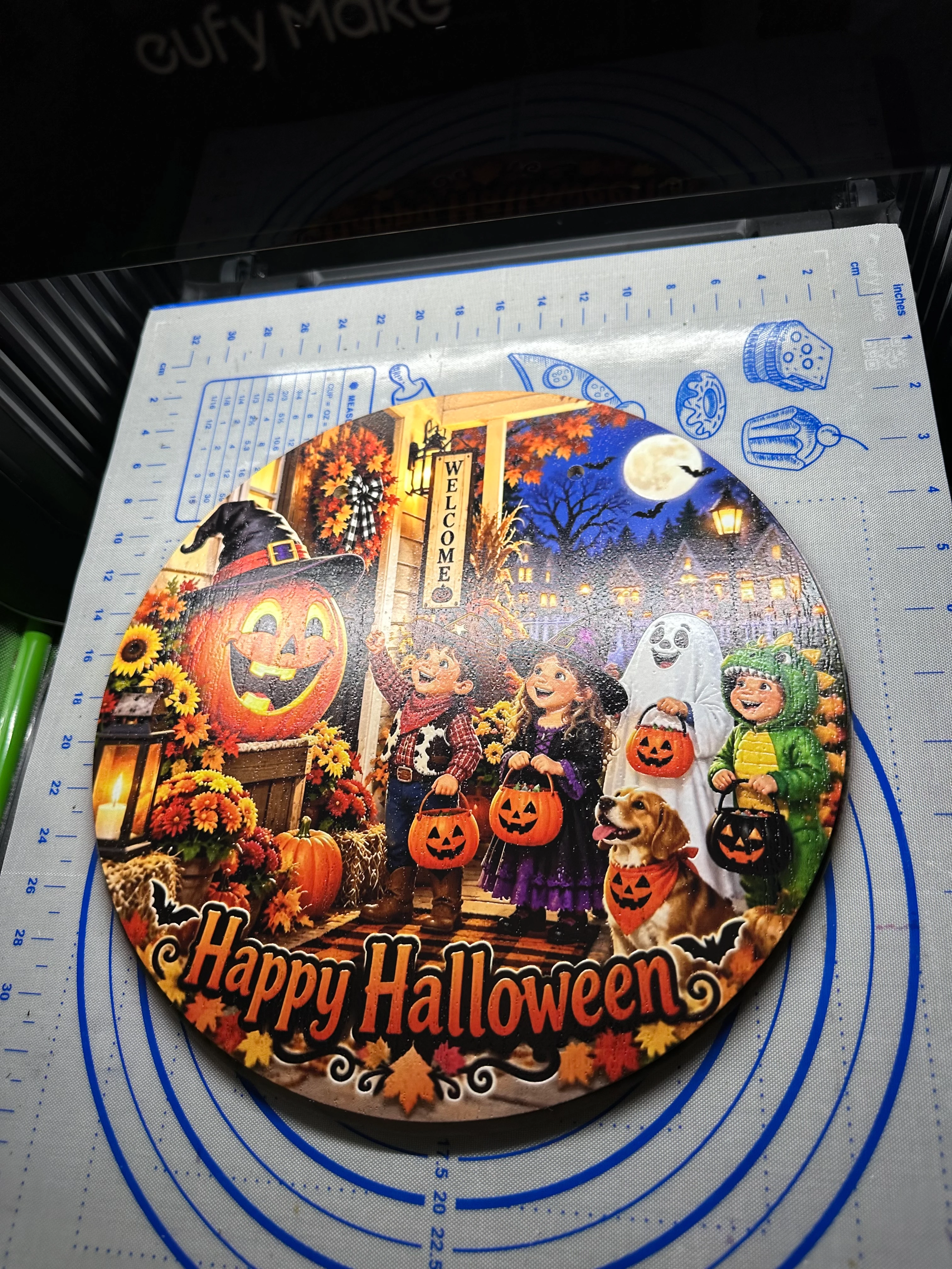 Halloween Door Sign