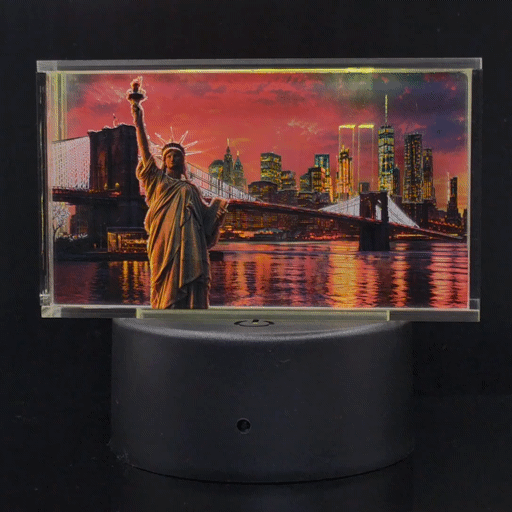 Dimensional New York City Lamp