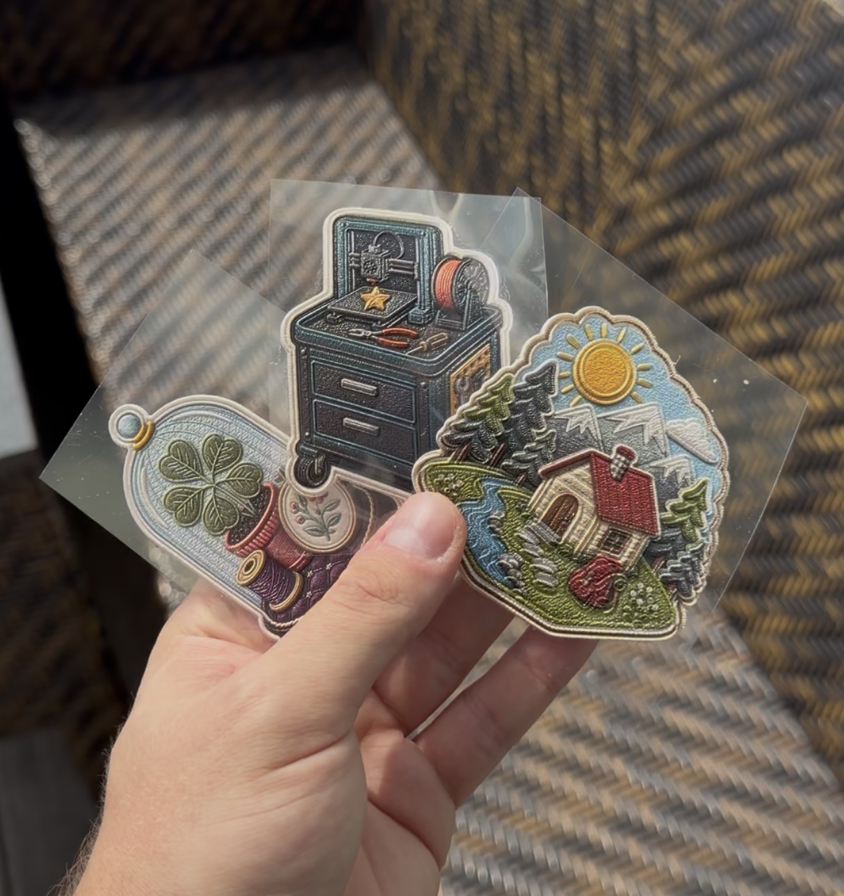 Embroidery Stickers