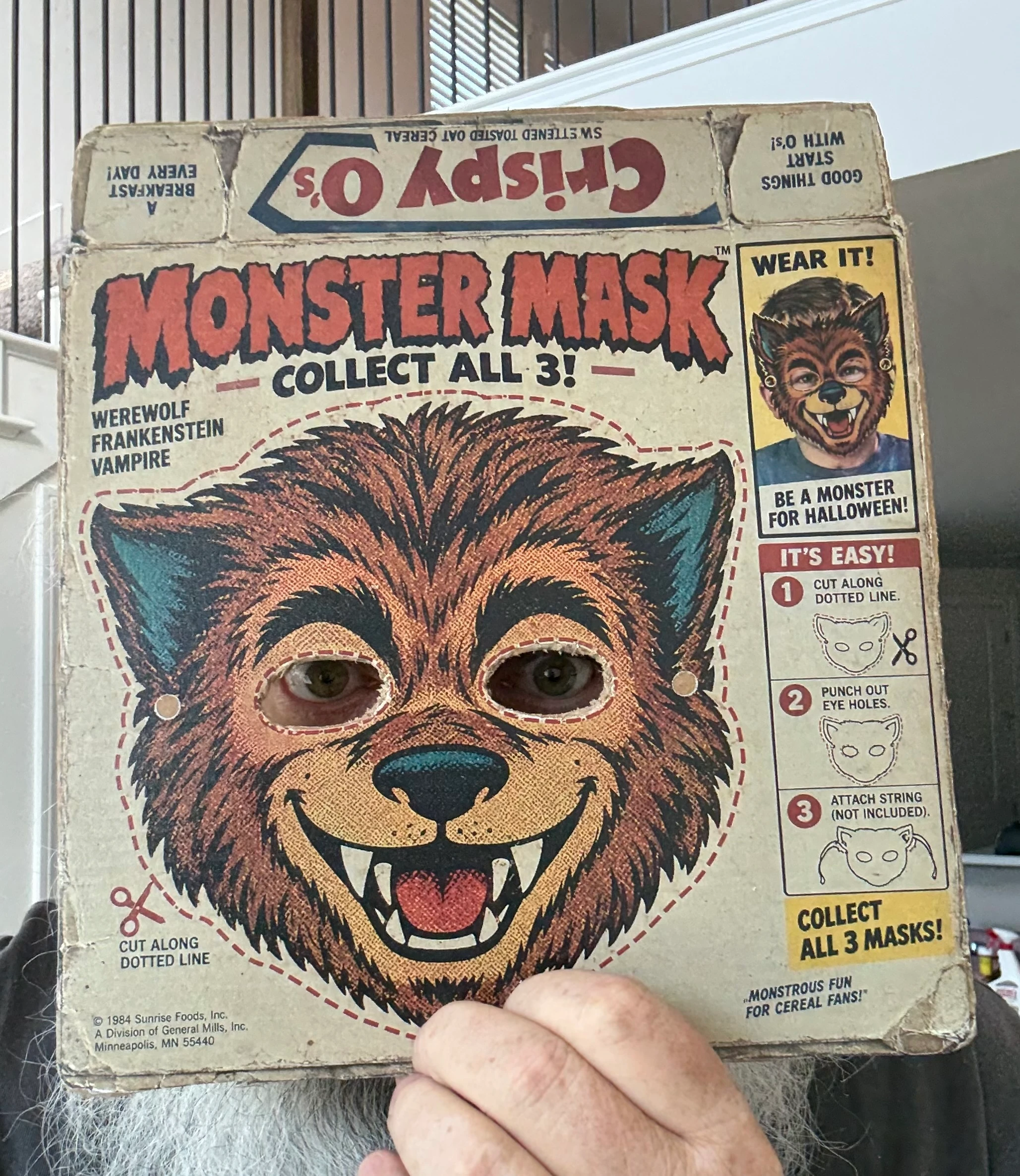 Cereal Werewolf Mask