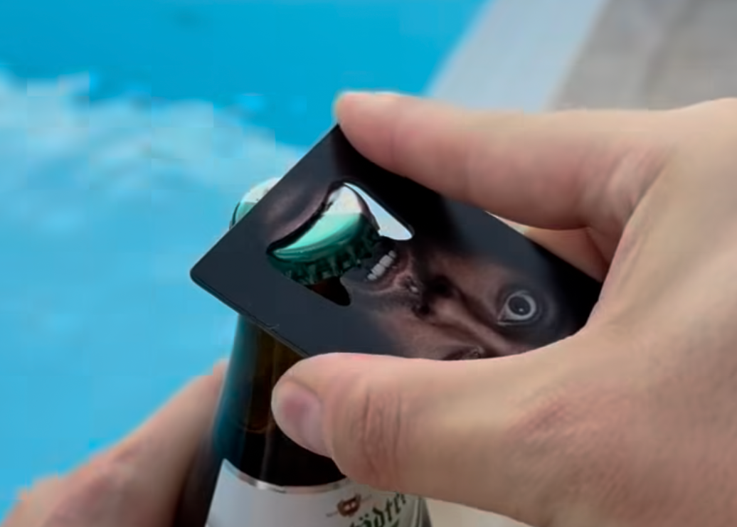 Mouth Bottle Opener